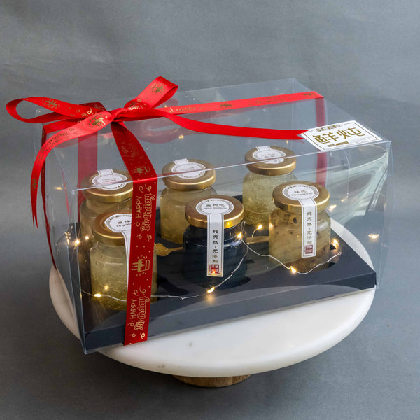 6 Bottles of Fresh Boiled Bird Nests Eat Cake Today