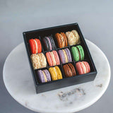 Box of 12 Assorted Macarons - Macarons - Ennoble by Elevete - - Eat Cake Today - Birthday Cake Delivery - KL/PJ/Malaysia