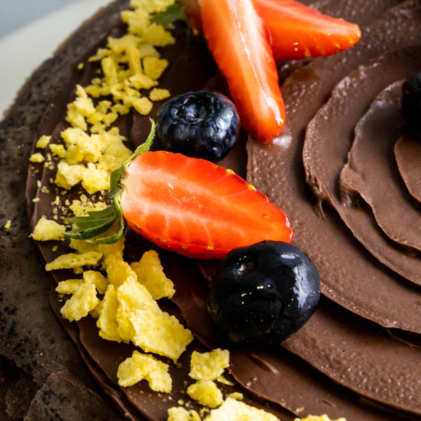 Dutch Double Chocolate Mille Crepe Cake Crepe Cake Delivery KL/PJ