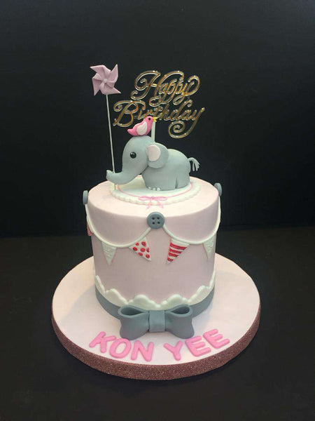 Elephant theme cake 2025