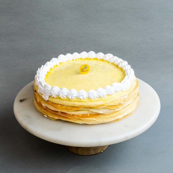 Musang King Durian Mille Crepe Cake Online Cake Delivery Near Me KL/PJ