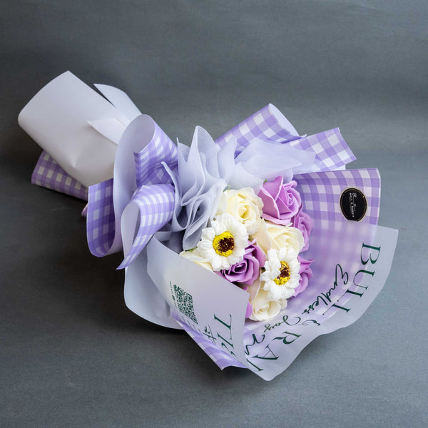 [Penang] I Lilac You Soap Flower Bouquet Online Flower Delivery