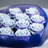 Purple Roses Jelly Cake 8" - Jelly Cakes - Jerri Home - - Eat Cake Today - Birthday Cake Delivery - KL/PJ/Malaysia