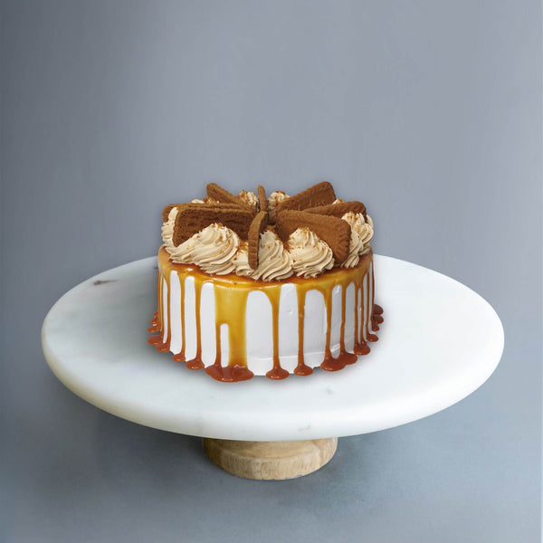 Speculoos Biscuit Drip Cake Online Birthday Cake Delivery JB Johor