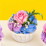 12 pieces of Roses Are Pink Cupcakes - Cupcakes - The Buttercake Factory - - Eat Cake Today - Birthday Cake Delivery - KL/PJ/Malaysia