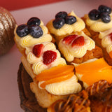 16 pieces of Fruit Strudels - Pastry - Pandalicious Bakery - - Eat Cake Today - Birthday Cake Delivery - KL/PJ/Malaysia