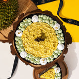 24K Musang King Durian Crepe Cake - Crepe Cakes - Junandus - - Eat Cake Today - Birthday Cake Delivery - KL/PJ/Malaysia