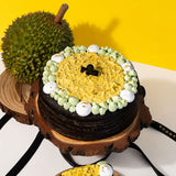 24K Musang King Durian Crepe Cake - Crepe Cakes - Junandus - - Eat Cake Today - Birthday Cake Delivery - KL/PJ/Malaysia