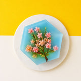 3D Diamond Cherry Blossom Jelly Cake 8" - Jelly Cakes - Sue Jelly Cake & Deli - - Eat Cake Today - Birthday Cake Delivery - KL/PJ/Malaysia
