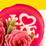 3D Flower Heart Shape Jelly Cake 8" - Jelly Cakes - Sue Jelly Cake & Deli - - Eat Cake Today - Birthday Cake Delivery - KL/PJ/Malaysia