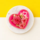 3D Flower Heart Shape Jelly Cake 8" - Jelly Cakes - Sue Jelly Cake & Deli - - Eat Cake Today - Birthday Cake Delivery - KL/PJ/Malaysia