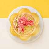 3D Oriental Sakura Peony Flowers Jelly Cake 9" - Jelly Cakes - Sue Jelly Cake & Deli - - Eat Cake Today - Birthday Cake Delivery - KL/PJ/Malaysia