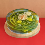 3D Peonies & Chrysanthemum Jelly Cake8" - Jelly Cakes - Sue Jelly Cake & Deli - - Eat Cake Today - Birthday Cake Delivery - KL/PJ/Malaysia