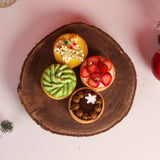 4 Pieces of Christmas Tart - Pastry - Jyu Pastry Art - - Eat Cake Today - Birthday Cake Delivery - KL/PJ/Malaysia