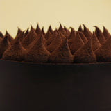 61% Dark Chocolate Mille Crepe Cake 6" - Crepe Cakes - Ice Monster - - Eat Cake Today - Birthday Cake Delivery - KL/PJ/Malaysia