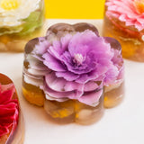 8 Pieces of 3D Flower Fruit Cocktail Jelly Cakes - Jelly Cakes - Sue Jelly Cake & Deli - - Eat Cake Today - Birthday Cake Delivery - KL/PJ/Malaysia