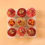 9 Pieces of Jade Prosperity Cupcakes - Cupcakes - The Buttercake Factory - - Eat Cake Today - Birthday Cake Delivery - KL/PJ/Malaysia