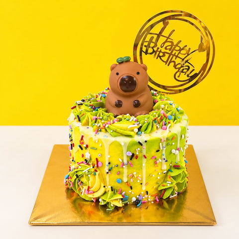 Adorable Capybara Cake - Designer Cakes - Eats and Treats Bakery - - Eat Cake Today - Birthday Cake Delivery - KL/PJ/Malaysia