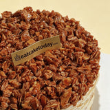 Almond Salted Caramel Mille Crepe Cake - Crepe Cakes - Texture by C3 Lab (PO) - - Eat Cake Today - Birthday Cake Delivery - KL/PJ/Malaysia