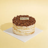 Almond Salted Caramel Mille Crepe Cake - Crepe Cakes - Texture by C3 Lab (PO) - - Eat Cake Today - Birthday Cake Delivery - KL/PJ/Malaysia