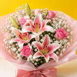 Amanda Bouquet - Flowers - Bull & Rabbit - - Eat Cake Today - Birthday Cake Delivery - KL/PJ/Malaysia