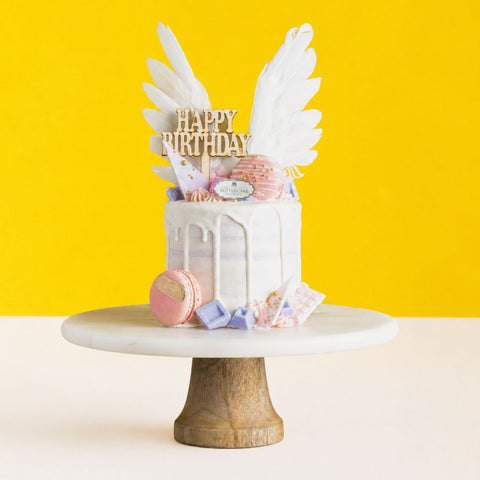 Angel Wing Cake 4" - Designer Cakes - The Buttercake Factory - - Eat Cake Today - Birthday Cake Delivery - KL/PJ/Malaysia