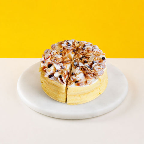 Apple Crumble Mille Crepe Cake - Crepe Cakes - Bite Sensation Bakehouse - - Eat Cake Today - Birthday Cake Delivery - KL/PJ/Malaysia