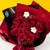 Avalyn Soap Flower Bouquet - Flowers - Bull & Rabbit - - Eat Cake Today - Birthday Cake Delivery - KL/PJ/Malaysia