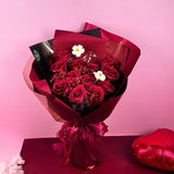 Avalyn Soap Flower Bouquet - Flowers - Bull & Rabbit - - Eat Cake Today - Birthday Cake Delivery - KL/PJ/Malaysia