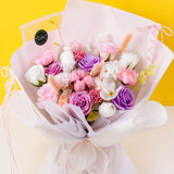 Bayley Bouquet (Soap & Preserved Flower) - Flowers - Bull & Rabbit - - Eat Cake Today - Birthday Cake Delivery - KL/PJ/Malaysia