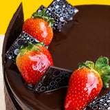 Belgian Noir Chocolate Cake 9" - Chocolate Cakes - Cake Sense - - Eat Cake Today - Birthday Cake Delivery - KL/PJ/Malaysia