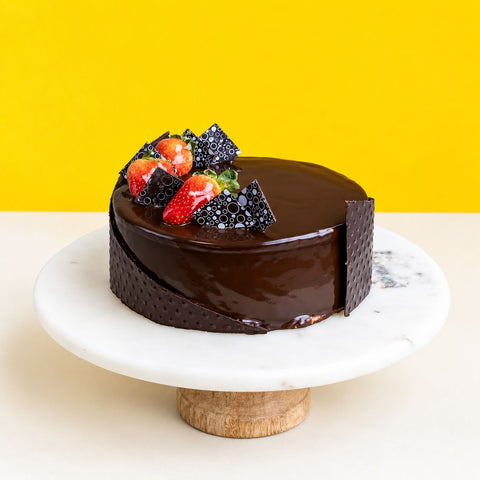 Belgian Noir Chocolate Cake 9" - Chocolate Cakes - Cake Sense - - Eat Cake Today - Birthday Cake Delivery - KL/PJ/Malaysia