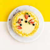 Bergamot Lemon Earl Grey Mille Crepe Cake 8" - Crepe Cakes - Cake Hub - - Eat Cake Today - Birthday Cake Delivery - KL/PJ/Malaysia
