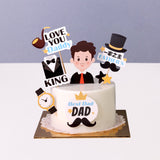 Best Dad Gentleman Jelly Cake 5" - FDAY2026 - Jerri Home - - Eat Cake Today - Birthday Cake Delivery - KL/PJ/Malaysia