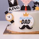 Best Dad Gentleman Jelly Cake 5" - FDAY2026 - Jerri Home - - Eat Cake Today - Birthday Cake Delivery - KL/PJ/Malaysia