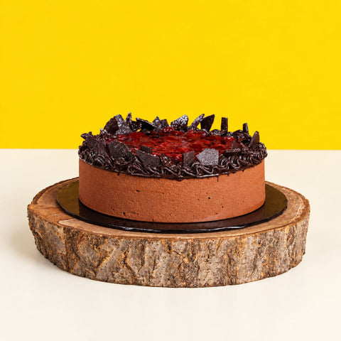 Black Forest Mousse Cake 6" - Mousse Cakes - Well Bakes - - Eat Cake Today - Birthday Cake Delivery - KL/PJ/Malaysia