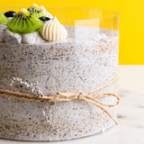 Black Sesame Vegan Cake - Vegan Cakes - Cake Hub - - Eat Cake Today - Birthday Cake Delivery - KL/PJ/Malaysia