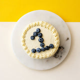 Blueberry Baby Smash Cake 6" - Buttercakes - Cuddly Confectioner - - Eat Cake Today - Birthday Cake Delivery - KL/PJ/Malaysia
