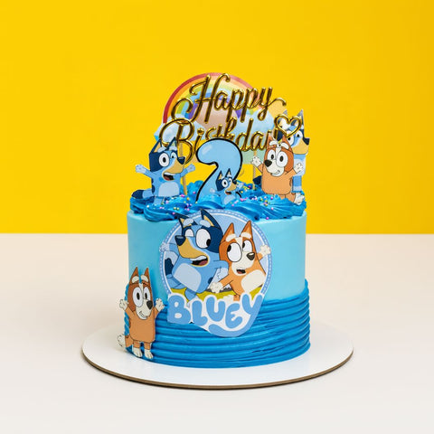 Bluey Theme Cake - Designer Cakes - Eats and Treats Bakery - - Eat Cake Today - Birthday Cake Delivery - KL/PJ/Malaysia
