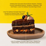 Callebaut Gianduja Dark Chocolate Chiffonge Cake - Healthy Cakes - Junandus - - Eat Cake Today - Birthday Cake Delivery - KL/PJ/Malaysia
