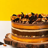 Callebaut® Gâteau Opéra Chiffonge® - Vegan Cakes - Junandus - - Eat Cake Today - Birthday Cake Delivery - KL/PJ/Malaysia
