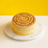 Caramel Coffee Mille Crepe Cake - Crepe Cakes - Bite Sensation Bakehouse - - Eat Cake Today - Birthday Cake Delivery - KL/PJ/Malaysia