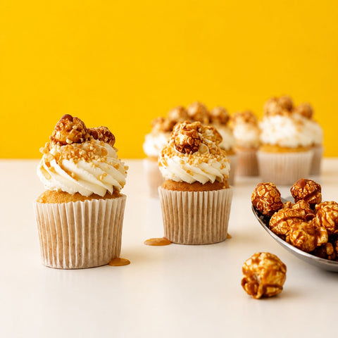Caramel Popcorn Cupcakes - Cupcakes - Bee Homemade Treats - - Eat Cake Today - Birthday Cake Delivery - KL/PJ/Malaysia