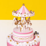 Carousel Theme Cake 6 inch - Vegan Cakes - Junandus - - Eat Cake Today - Birthday Cake Delivery - KL/PJ/Malaysia