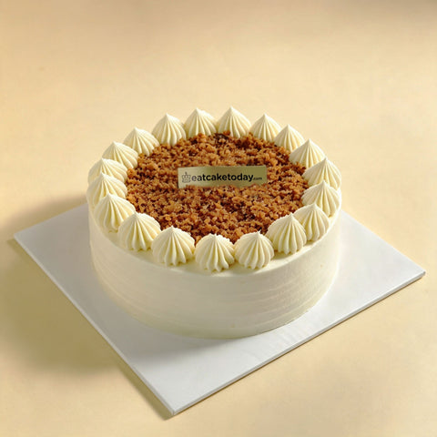 Carrot Walnut Cake 6" - Buttercakes - Texture by C3 Lab (PO) - - Eat Cake Today - Birthday Cake Delivery - KL/PJ/Malaysia