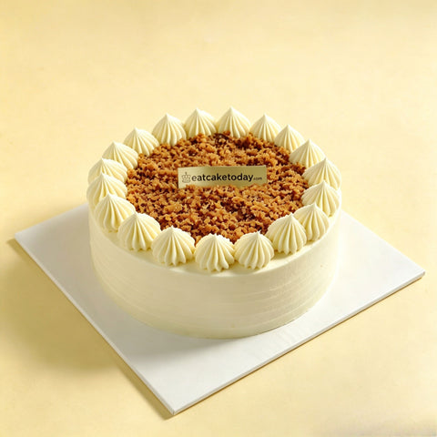 Carrot Walnut Cake 6" - Buttercakes - Texture by C3 Lab (PO) - - Eat Cake Today - Birthday Cake Delivery - KL/PJ/Malaysia