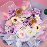 Cassadra Bouquet (Preserved & Soap Flower) - Flowers - Bull & Rabbit - - Eat Cake Today - Birthday Cake Delivery - KL/PJ/Malaysia