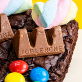 Children Party Brownie Box 8" - Brownies - Kim Brownies - - Eat Cake Today - Birthday Cake Delivery - KL/PJ/Malaysia