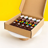 Children Party Brownie Box 8" - Brownies - Kim Brownies - - Eat Cake Today - Birthday Cake Delivery - KL/PJ/Malaysia