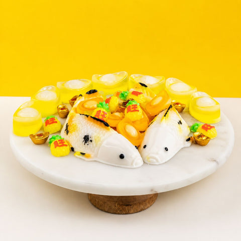 Chinese New Year Koi Fish Jelly Cake - Jelly Cakes - Jerri Home - - Eat Cake Today - Birthday Cake Delivery - KL/PJ/Malaysia